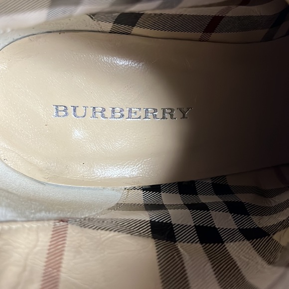 Authentic Beautiful Rockstar Black Patent Burberry Ankle Boots w/ Studs - Picture 8 of 16